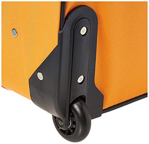 Rockland Fashion Expandable Softside Upright Luggage Set, Charcoal, 2-Piece (14/19)