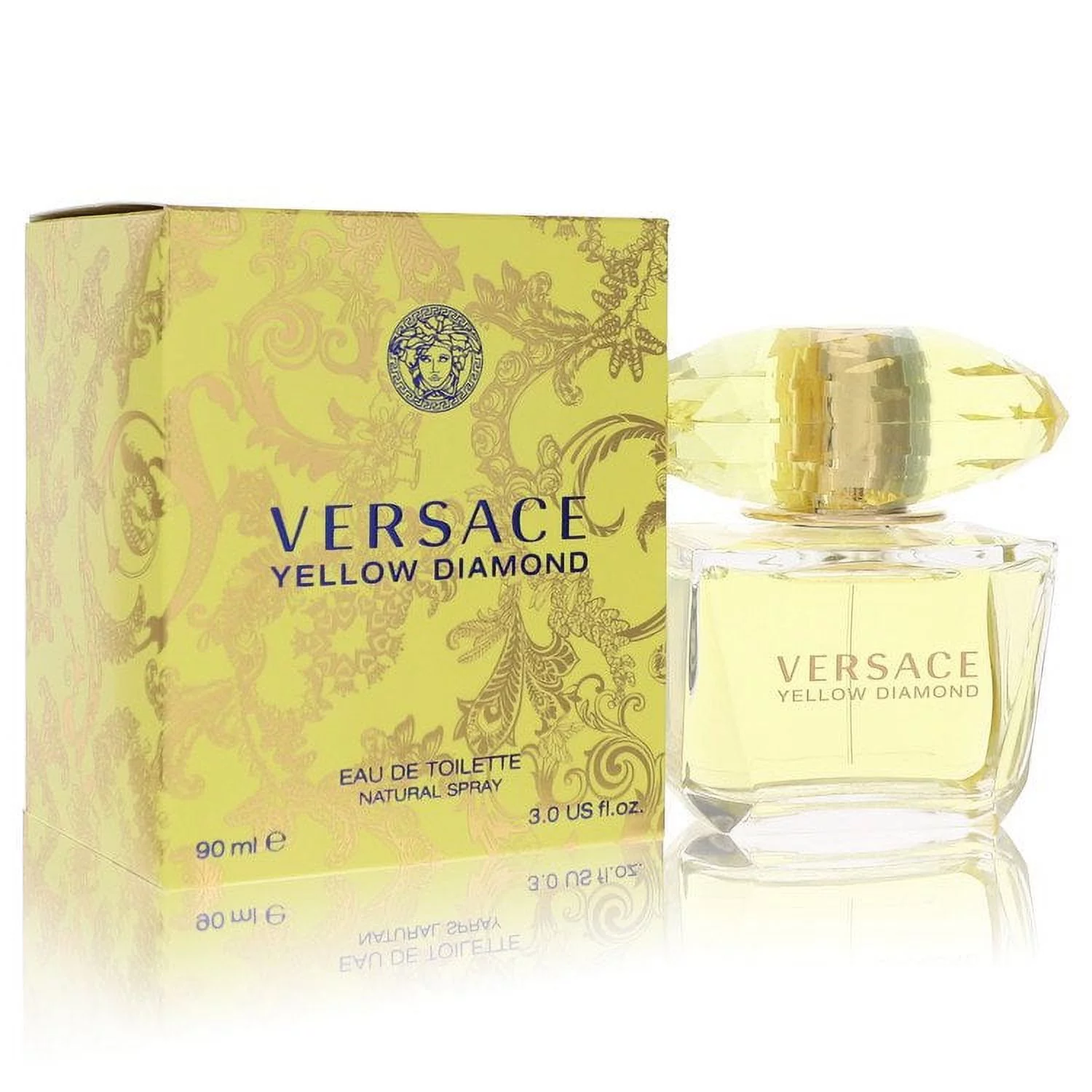 Versace Yellow Diamond by Versace Eau De Toilette Spray 3 oz for Female