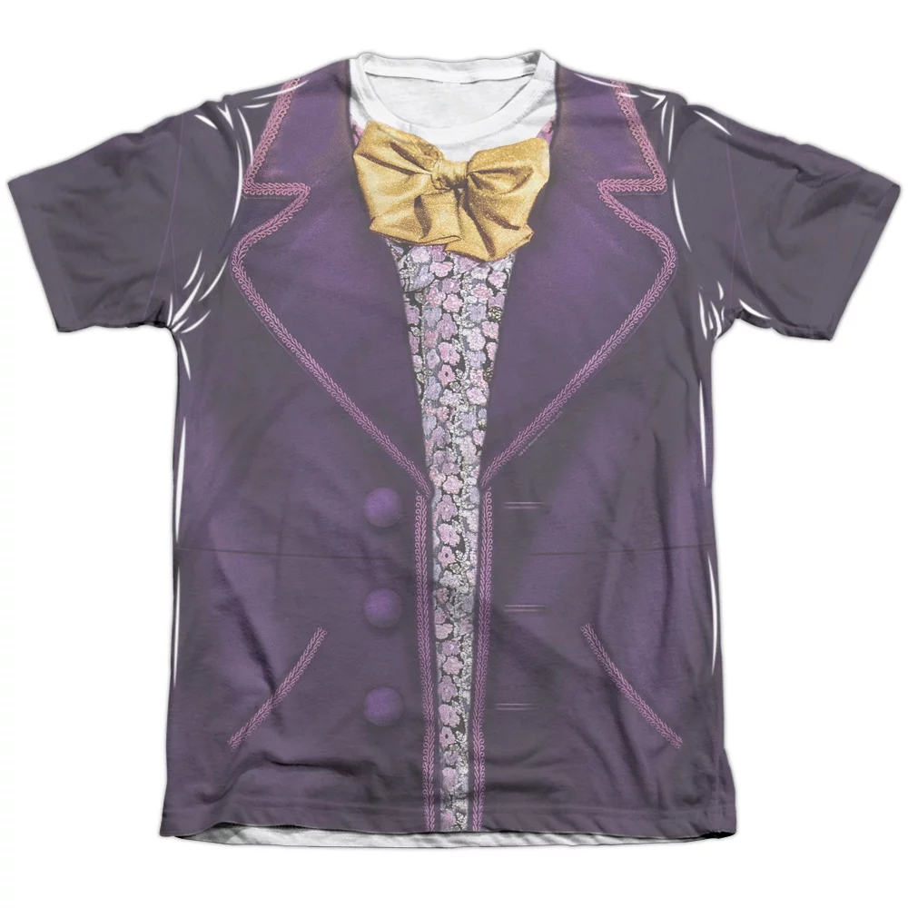 Willy Wonka And The Chocolate Factory - Wonka Costume - Short Sleeve Shirt - Large