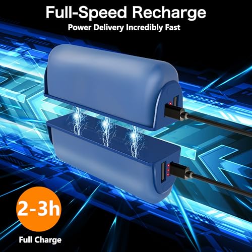 Hand Warmers Rechargeable 2 Pack,10000mAh Split-Magnetic Electric AI Handwarmer Power Bank,3 Levels, Camping,Hunting in Winter