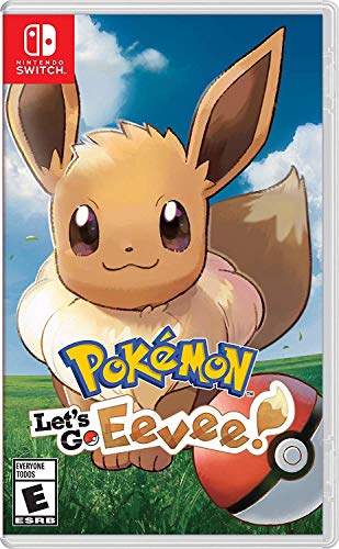 Nintendo Switch Console Bundle - Pikachu & Eevee Edition with Pokémon: Let's Go, Eevee! + Poke Ball Plus