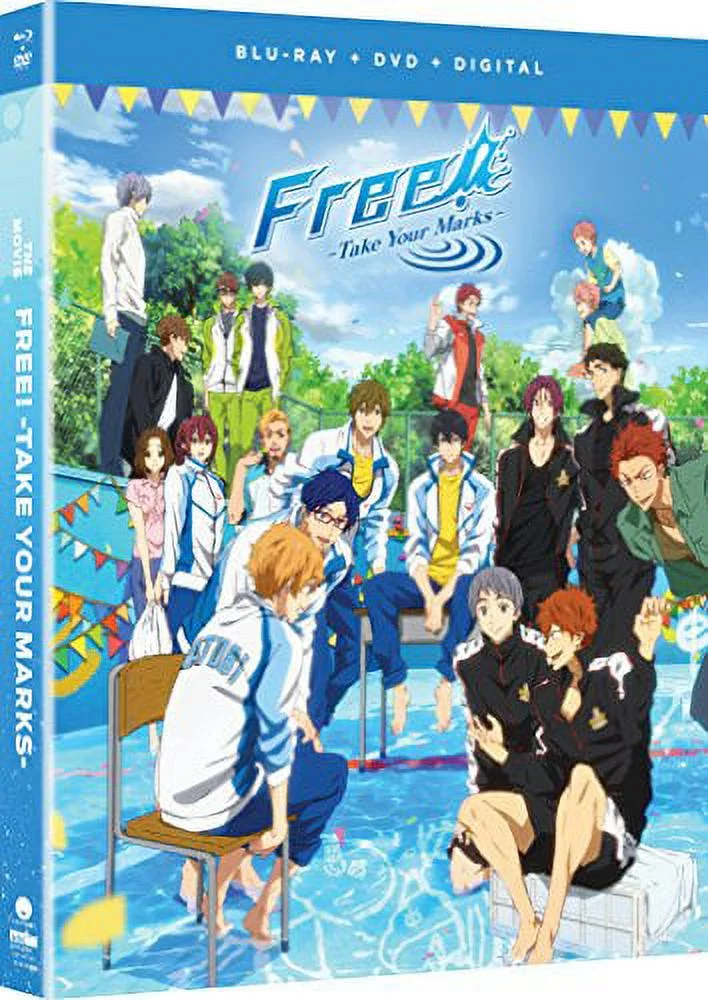 Free!: Take Your Marks - The Movie (Blu-ray + DVD + Digital Copy), Funimation Prod, Anime
