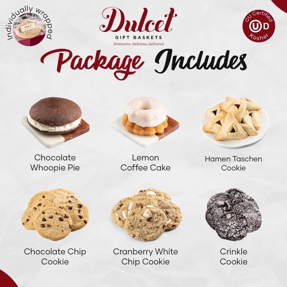 Happy Birthday Tasteful Treats Tin Gift Basket Filled With Gourmet Bakery Goods Ideal Gift Idea For, Wife, Girlfriend, Mom, Daughter, Dad, Son, Or Coworker With Prime Delivery