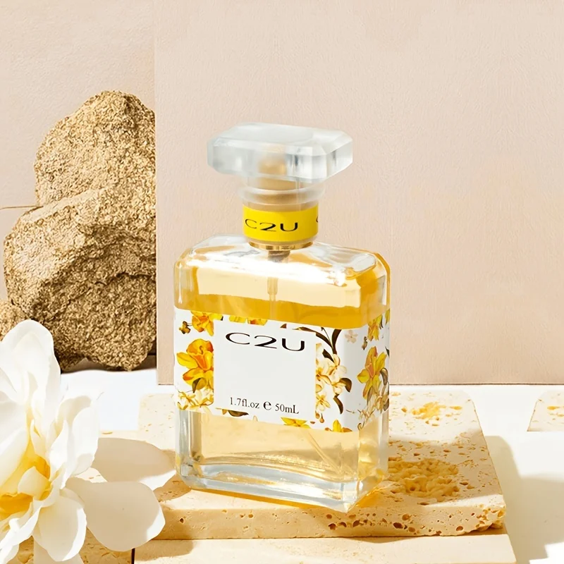 Gardenia Floral Perfume For Women: Eau De Parfum Spray, 1.69 Fl.OZ/50ML - Delightful Fragrance!