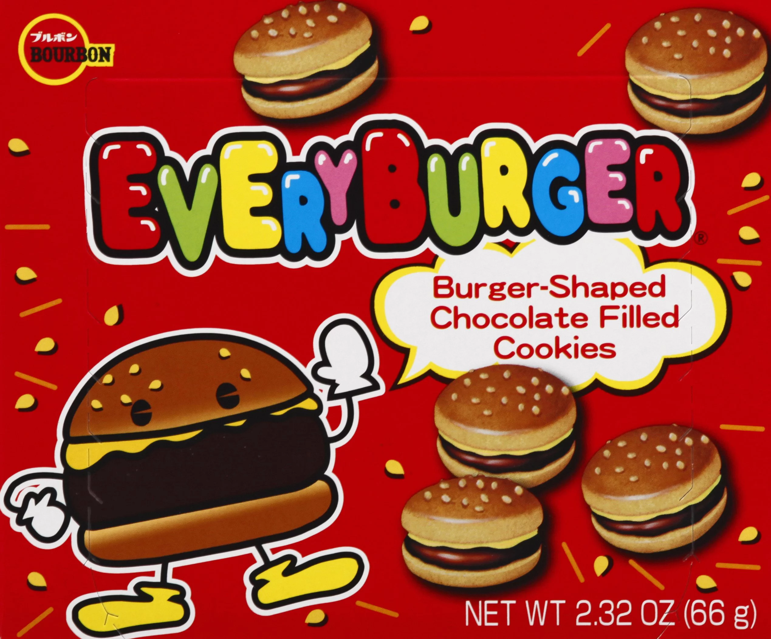 Bourbon Chocolate Cookies Every Burger, 2.32 Oz, 10 Pack