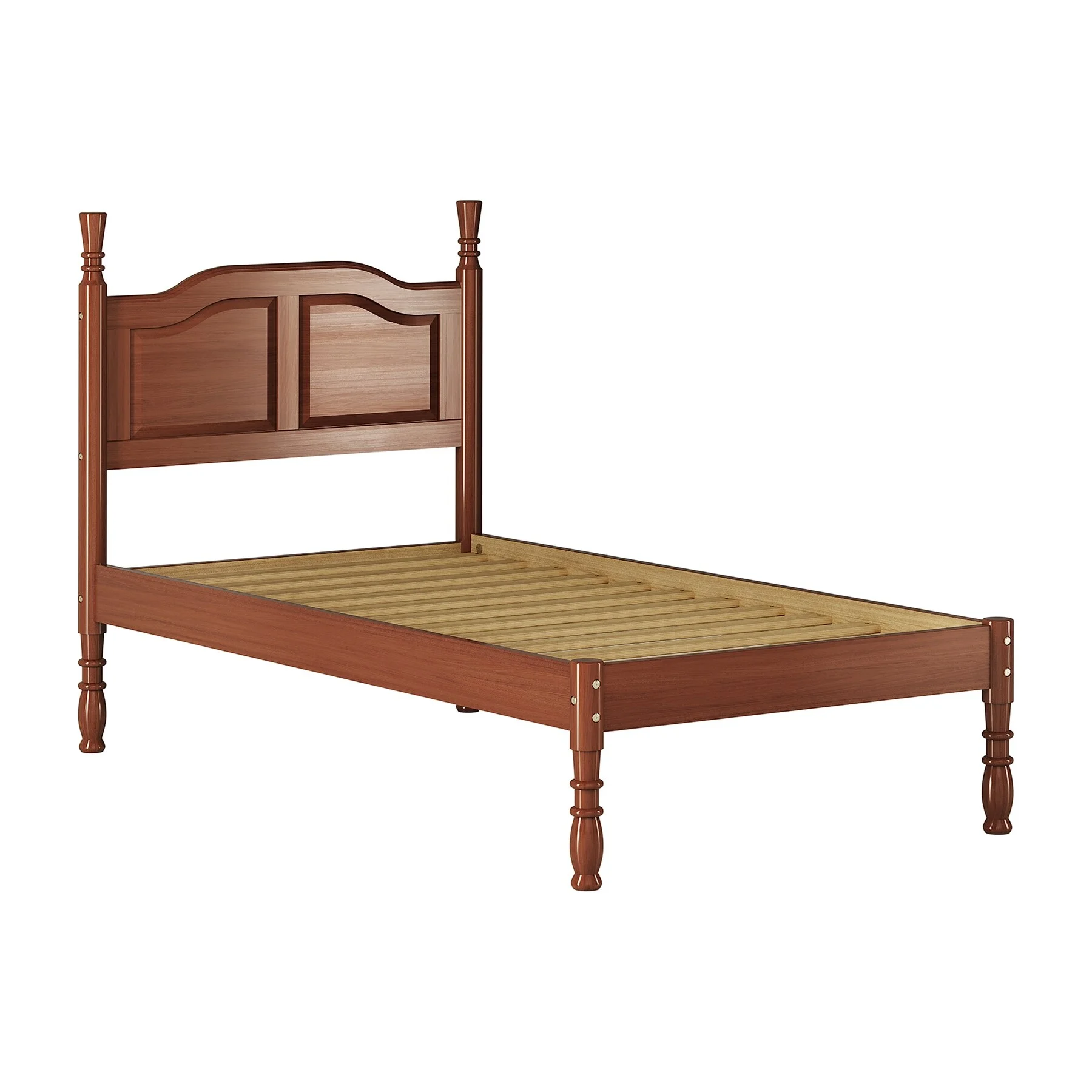 Palace Imports, Inc Palace Imports 100% Solid Wood Kyle Platform Bed Mocha - Twin