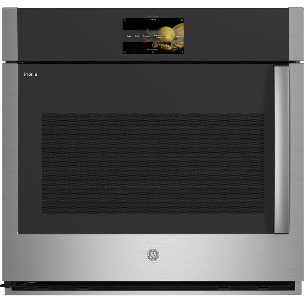 GE Profile PTS700LSNSS 30 inch Smart Built-In Convection Single Wall Oven w/ Left-Hand Side-Swing Doors