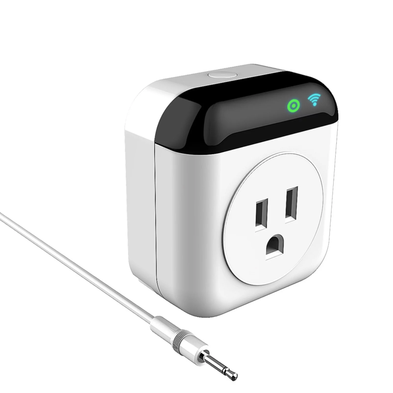 Irfora Programmable Smart Wifi Thermostat Plug Outlet   Controller 10A Plug-in Socket APP Control Voice Control Schedule Timer Electric Switch for Heating Cooling Appliances