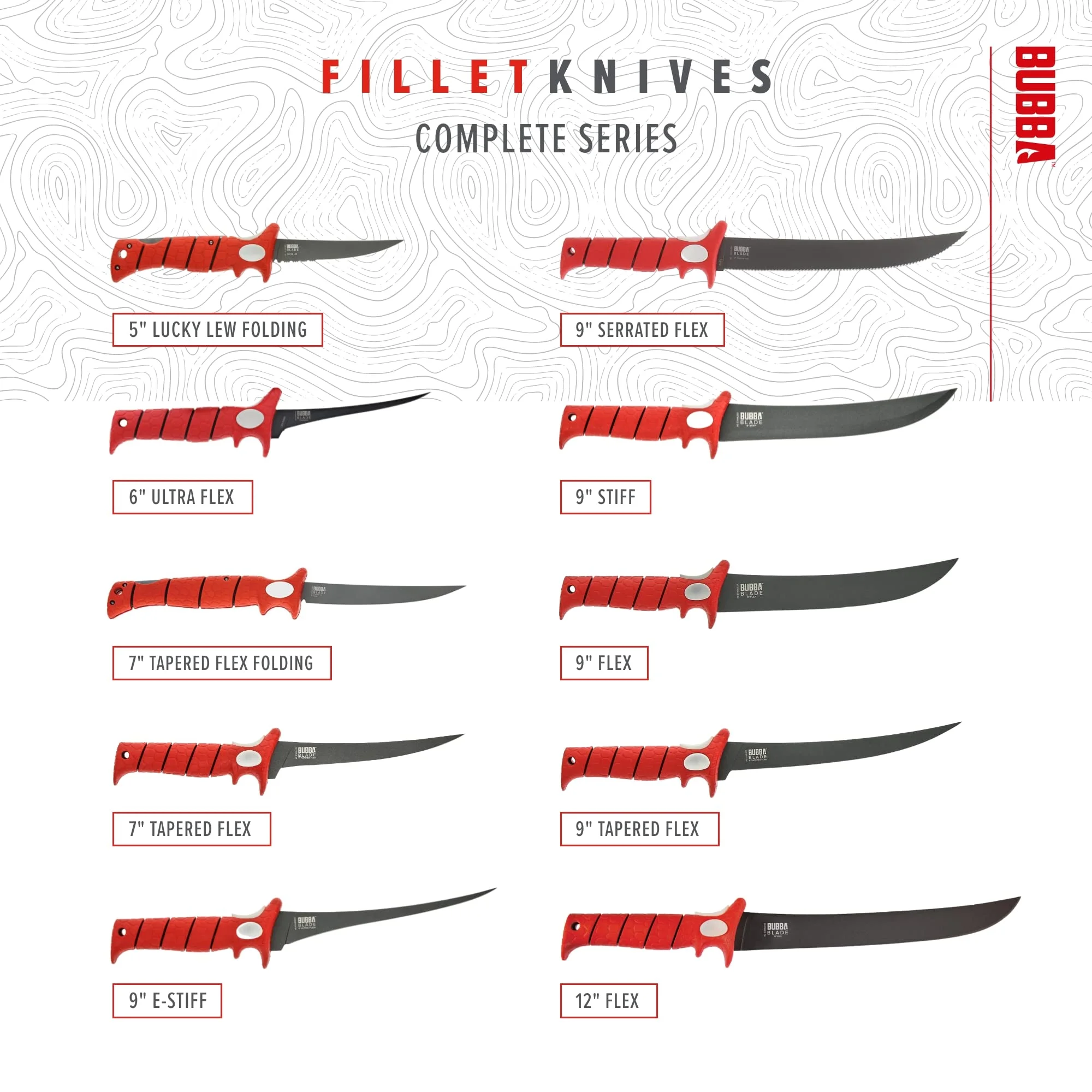 Bubba Blade Knives by BTI Tool Fillet Knife