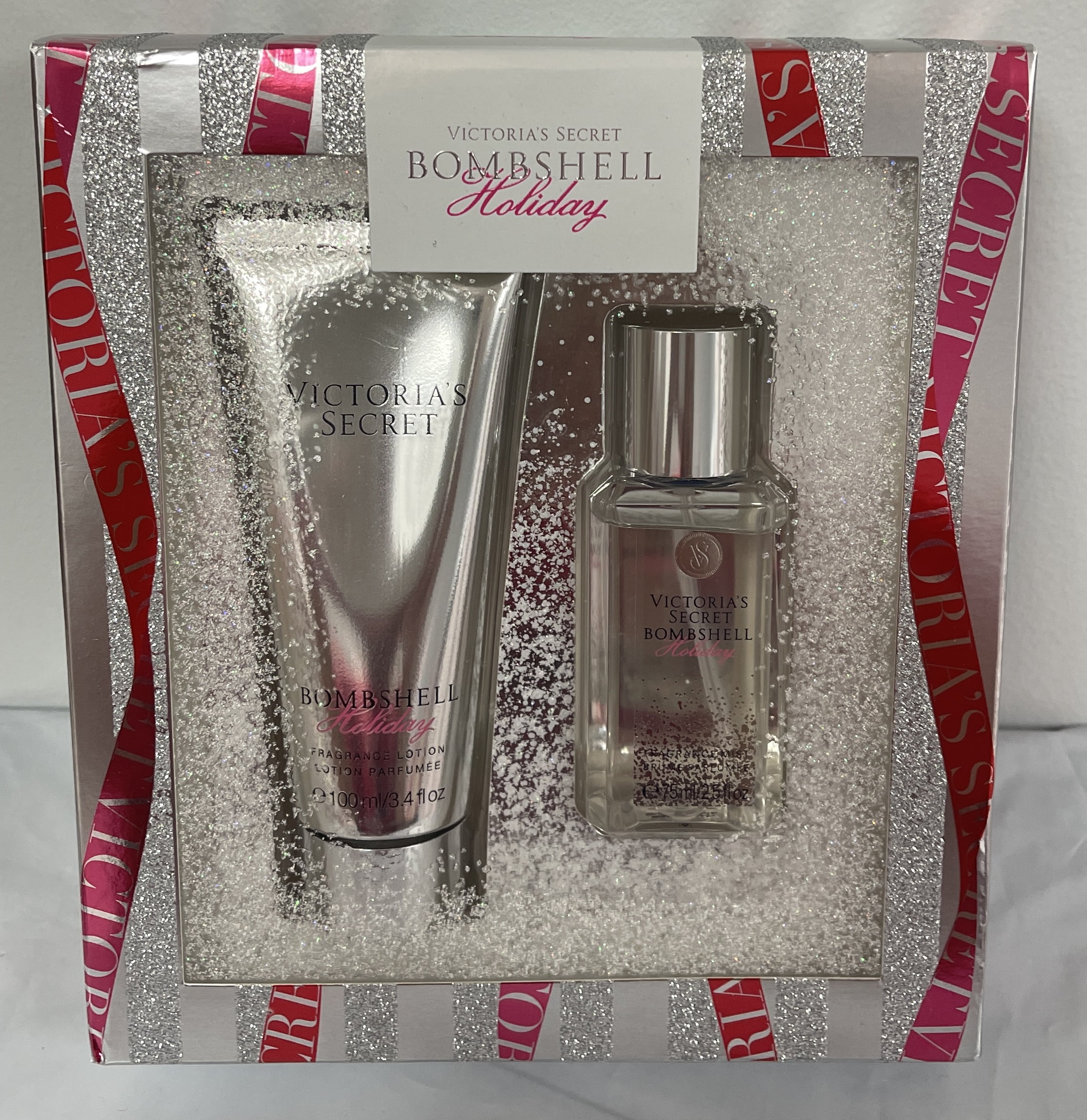 Victoria’s Secret Bombshell Holiday Mist and Lotion Gift Set 2 Piece