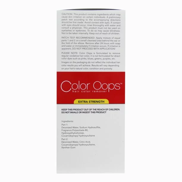 Color Oops Hair Color Remover Extra Strength, 1 Each (Pack of 6)