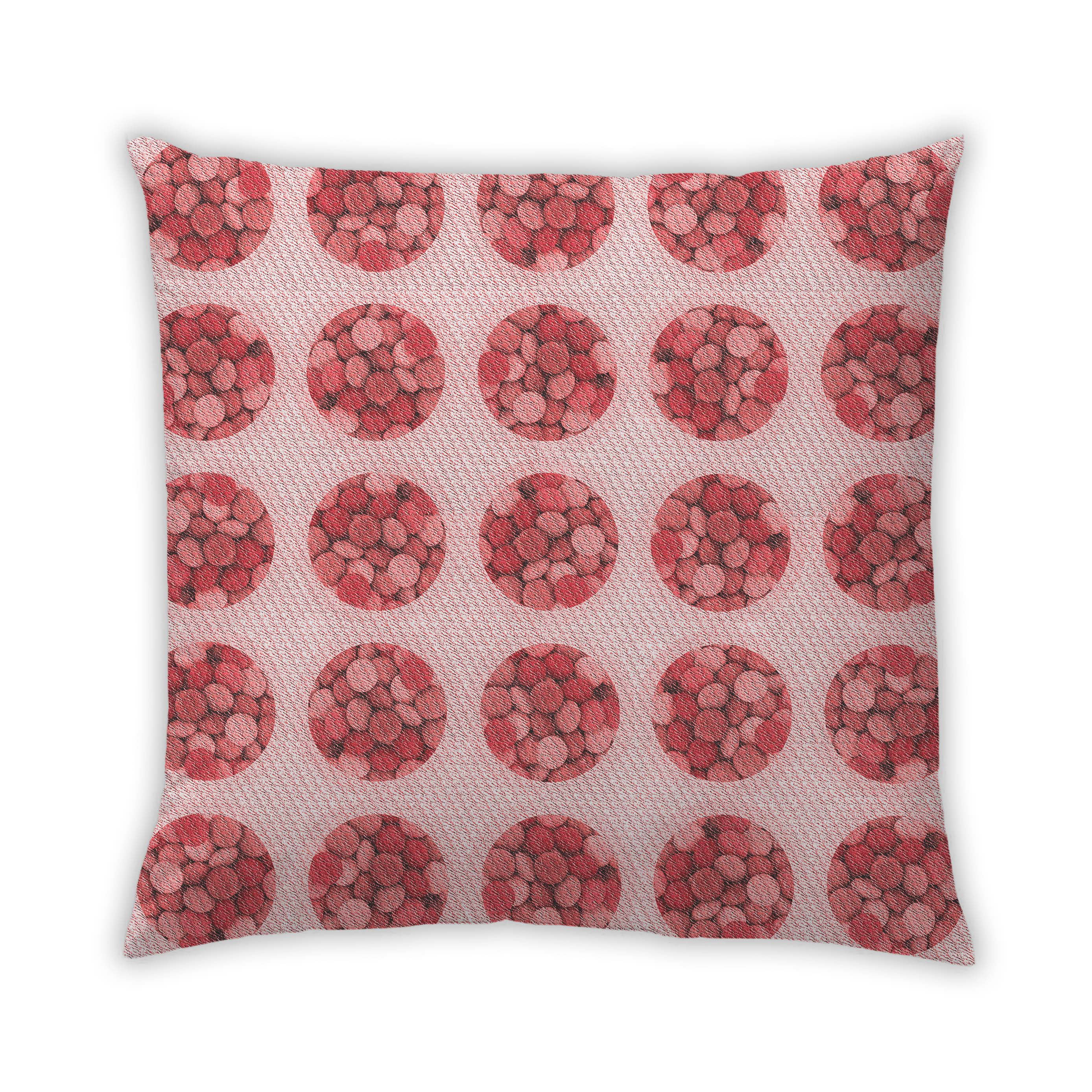 Ahgly Company Indoor Square Contemporary Throw Pillow, 18 inch by 18 inch