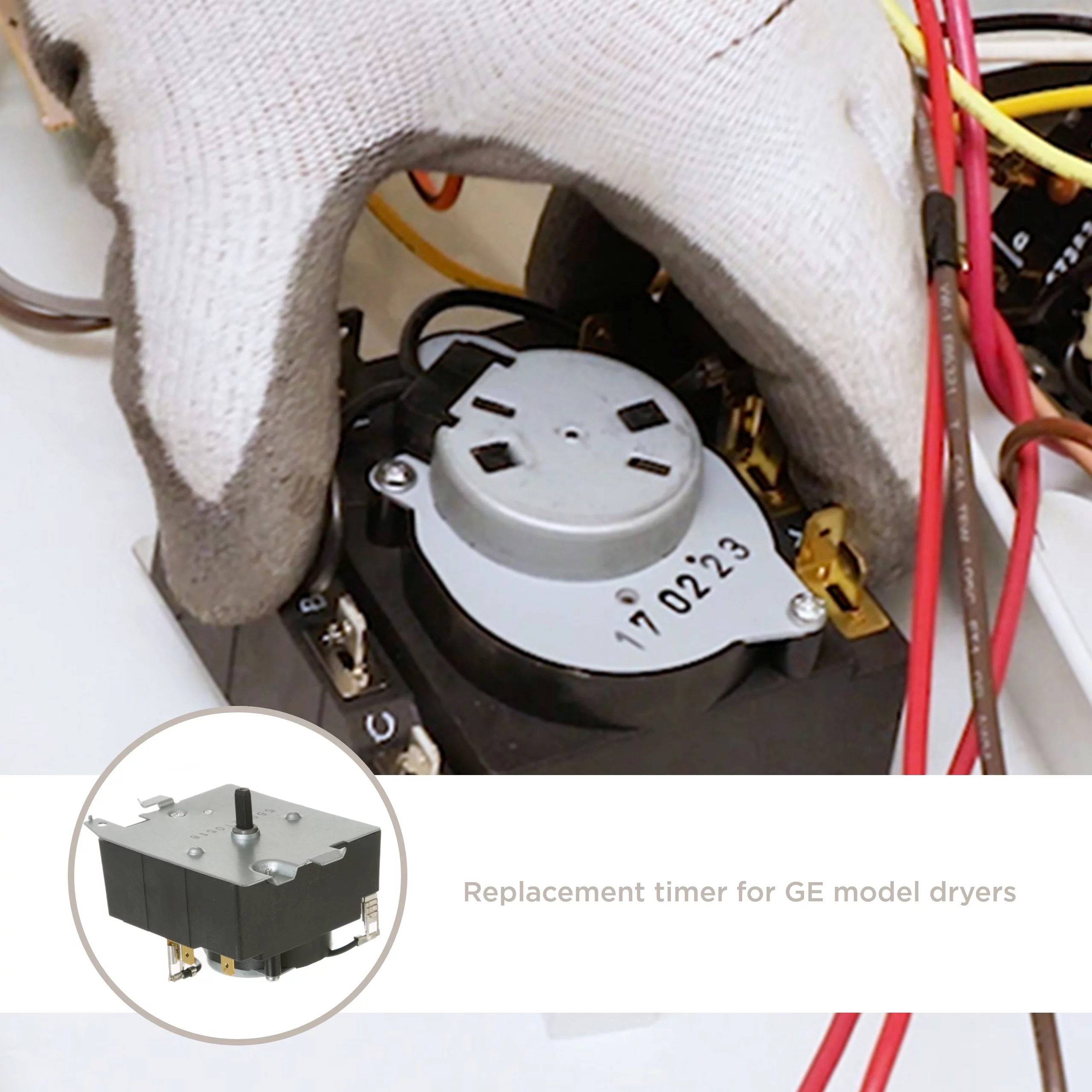 GE Appliances WE4M533 Dryer Timer