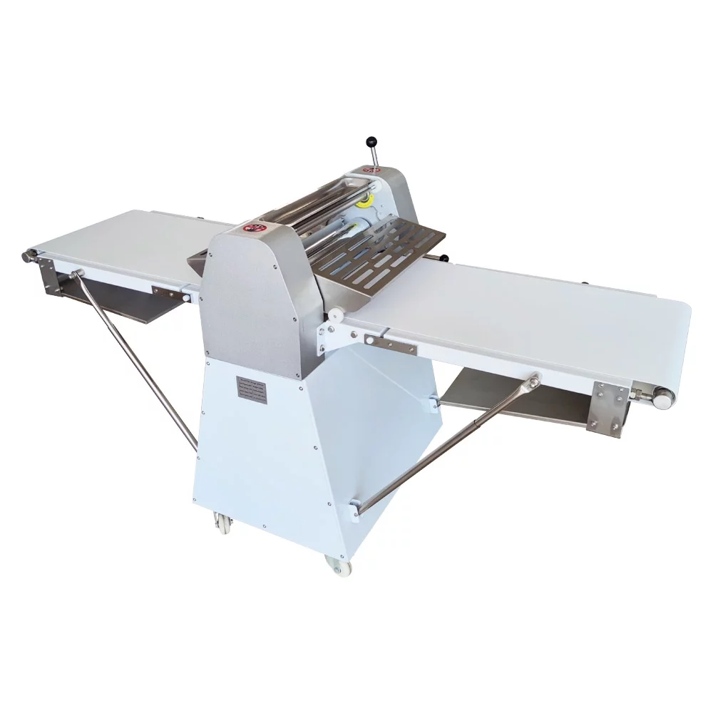 Techtongda Dough Sheeter Dough Roller Machine Fondant Flattener Pizza Pastry Sheeter Bakery Baking Equipment Commercial Use 220V