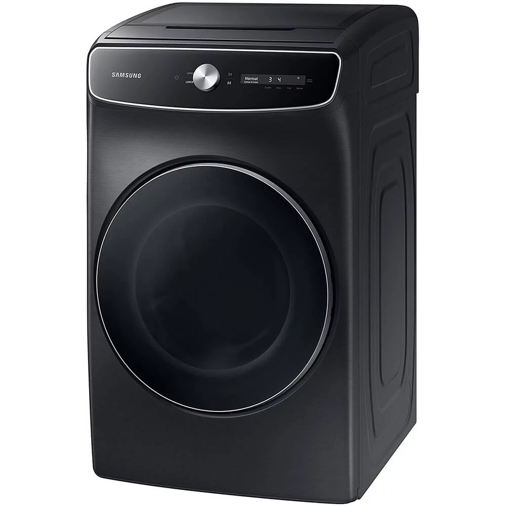 Samsung DVE60A9900V 7.5 Cu. Ft. Smart Dial Electric Dryer w/ FlexDry - Brushed Black