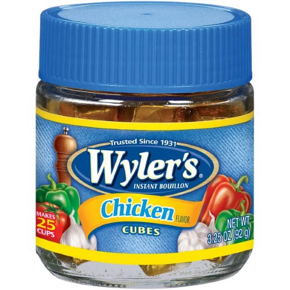 Wyler's Instant Bouillon Chicken Cubes (Pack of 36)