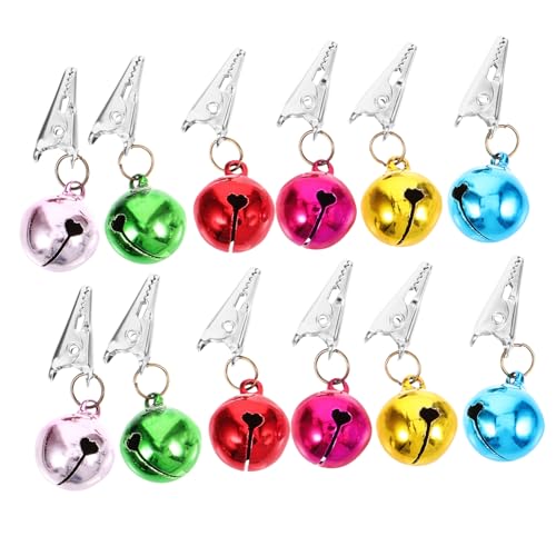 Beard Bell Clip Christmas Ornament Santa Beard Wig Holiday Decoration Baubles