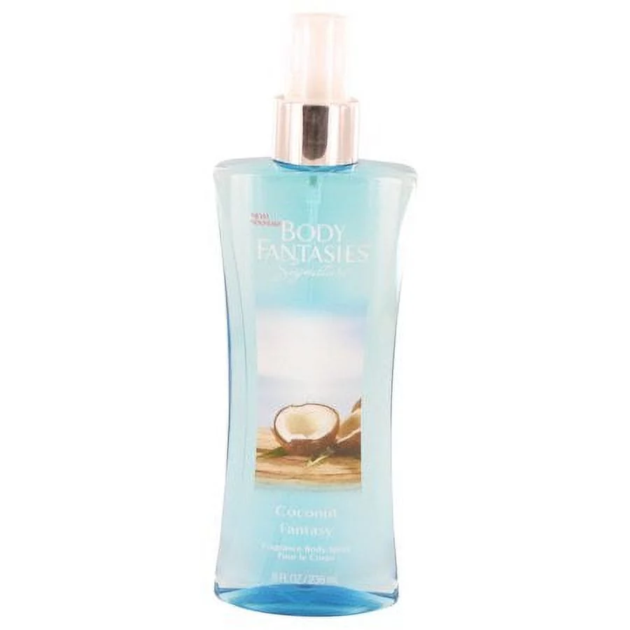 Body Fantasies Signature Coconut Fantasy Body Spray By Parfums De Coeur8 Oz (Pack 2)