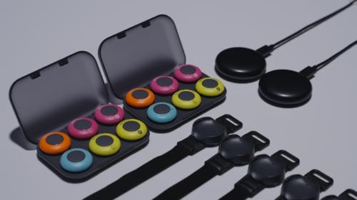 Sony mocopi 3D Mobile Motion Capture for VR and 3D Content Creation, Pro Kit Includes 2 Sets of mocopi Main Unit, 2 QM-PR1 receivers and 1 Pair of QM-PB1 Bands