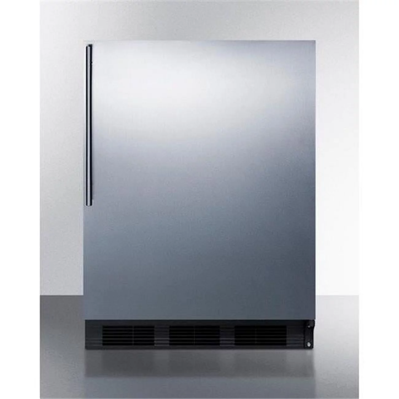 Summit Appliance  32.25 x 23.63 x 23.5 in. ADA Compliant Built-In Undercounter All-Refrigerator, Black Cabinet