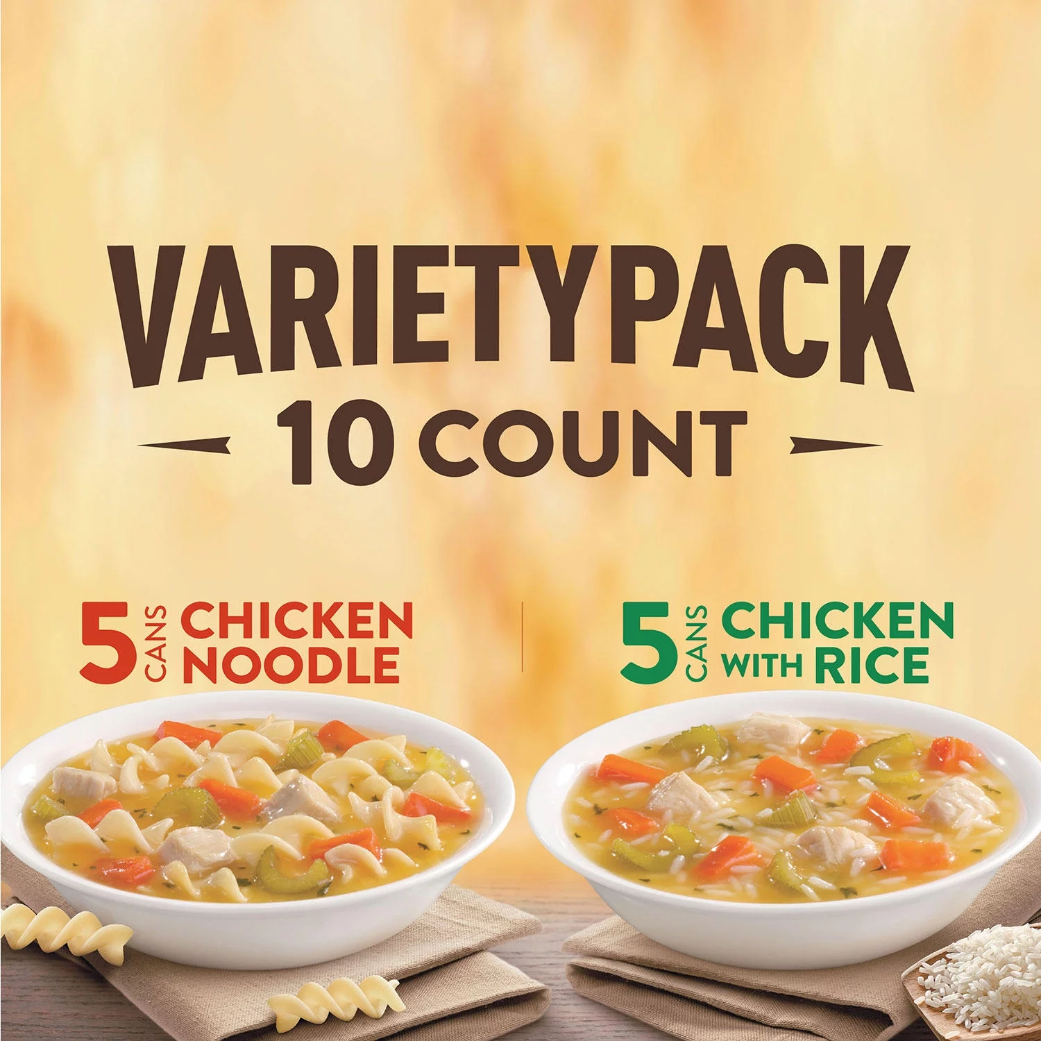 Healthy Choice Variety Pack Soup, 10 pk./15 oz.