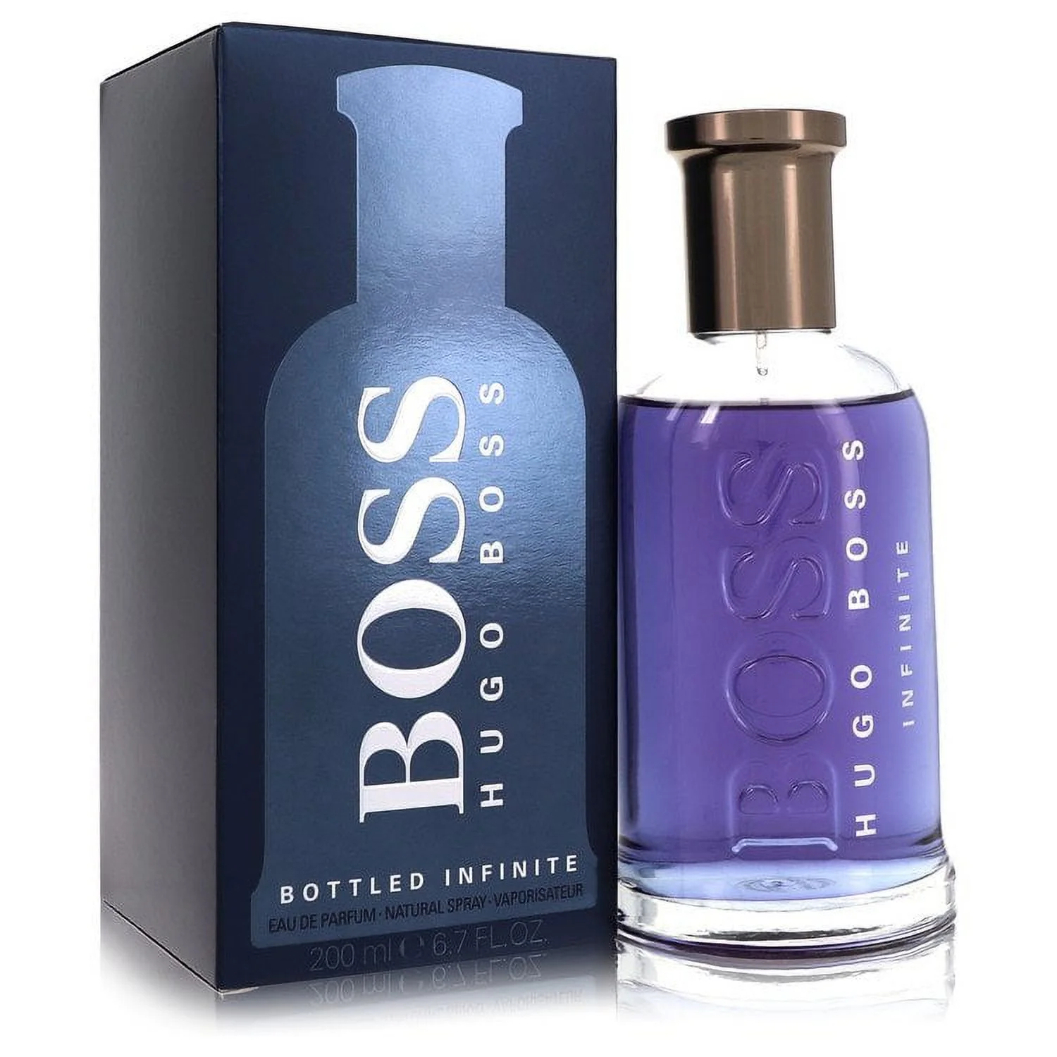 Boss Bottled Infinite by Hugo Boss Eau De Parfum Spray 6.7 oz for Men
