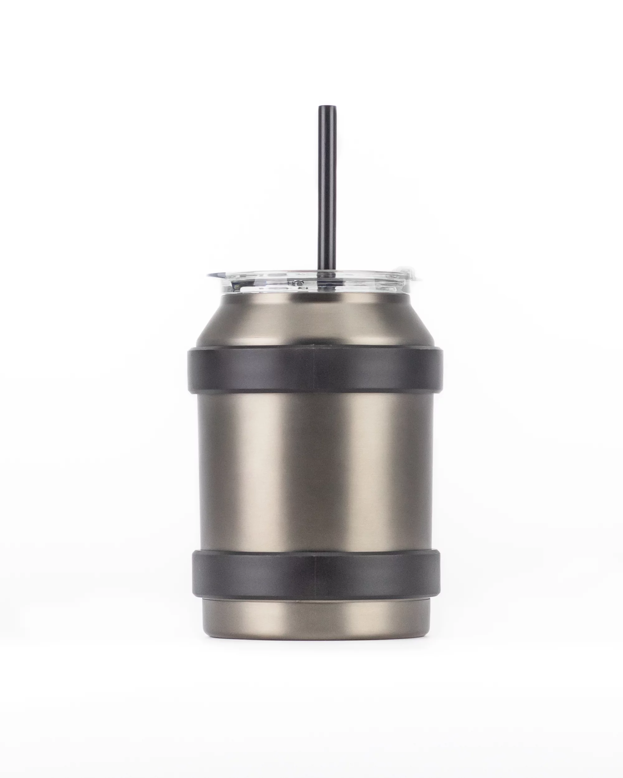 Reduce Cold-1 50oz Large Water Mug With Straw and Easy-Carry Handle Sweat-Proof Body, Leak-Proof Lid, BPA Free - Charcoal