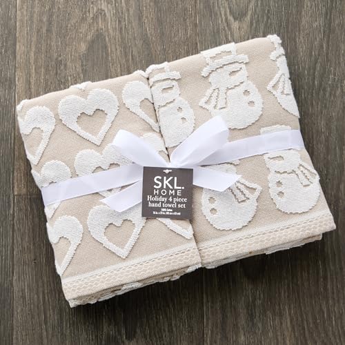 SKL Home by Saturday Knight Ltd. Holidays 6pc Hand Towel Gift Set
