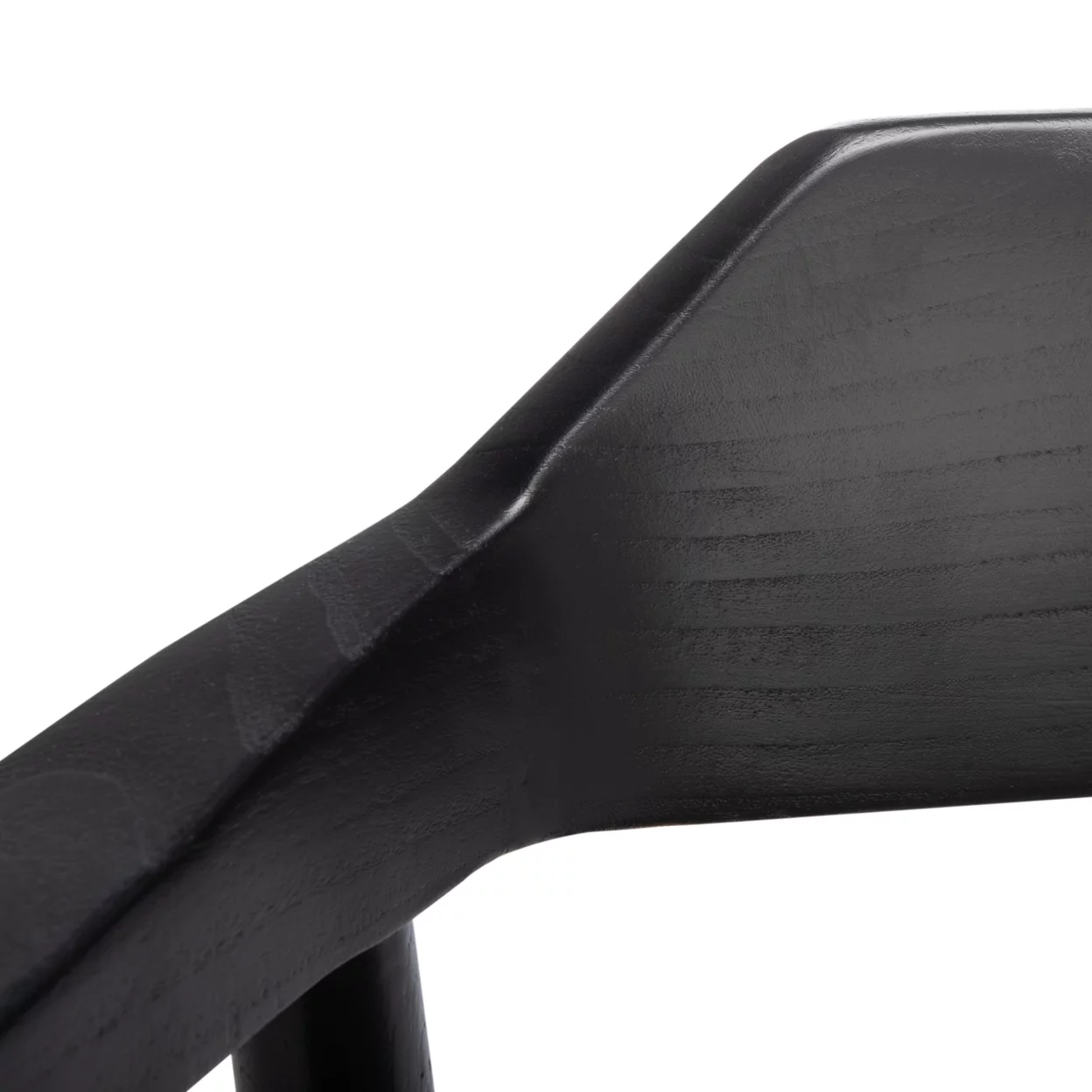 SAFAVIEH Munro Leather Woven Accent Chairs, Black (Sungkai Wood Frame)/Black (Leather Seat) (22 in. W x 20.5 in. D x 28.5 in. H)