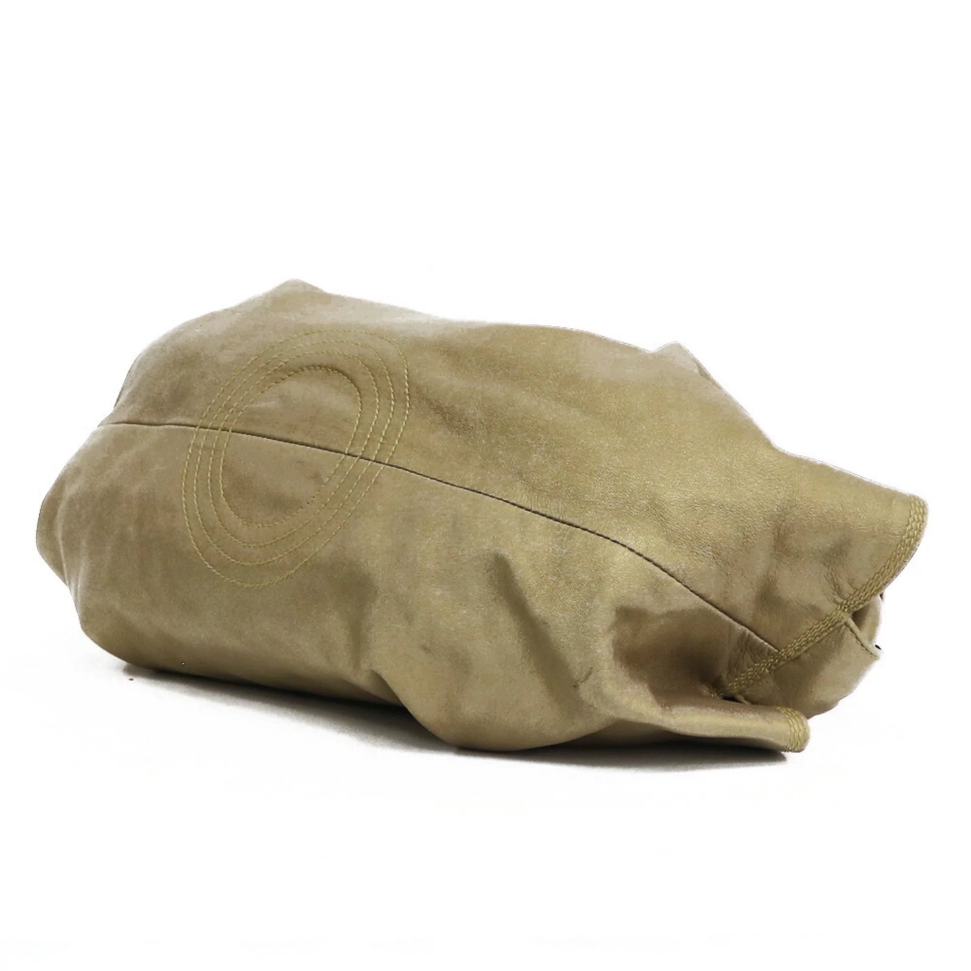 Pre-Owned Loewe LOEWE Nappa Aire Handbag Gold Ladies (Fair)