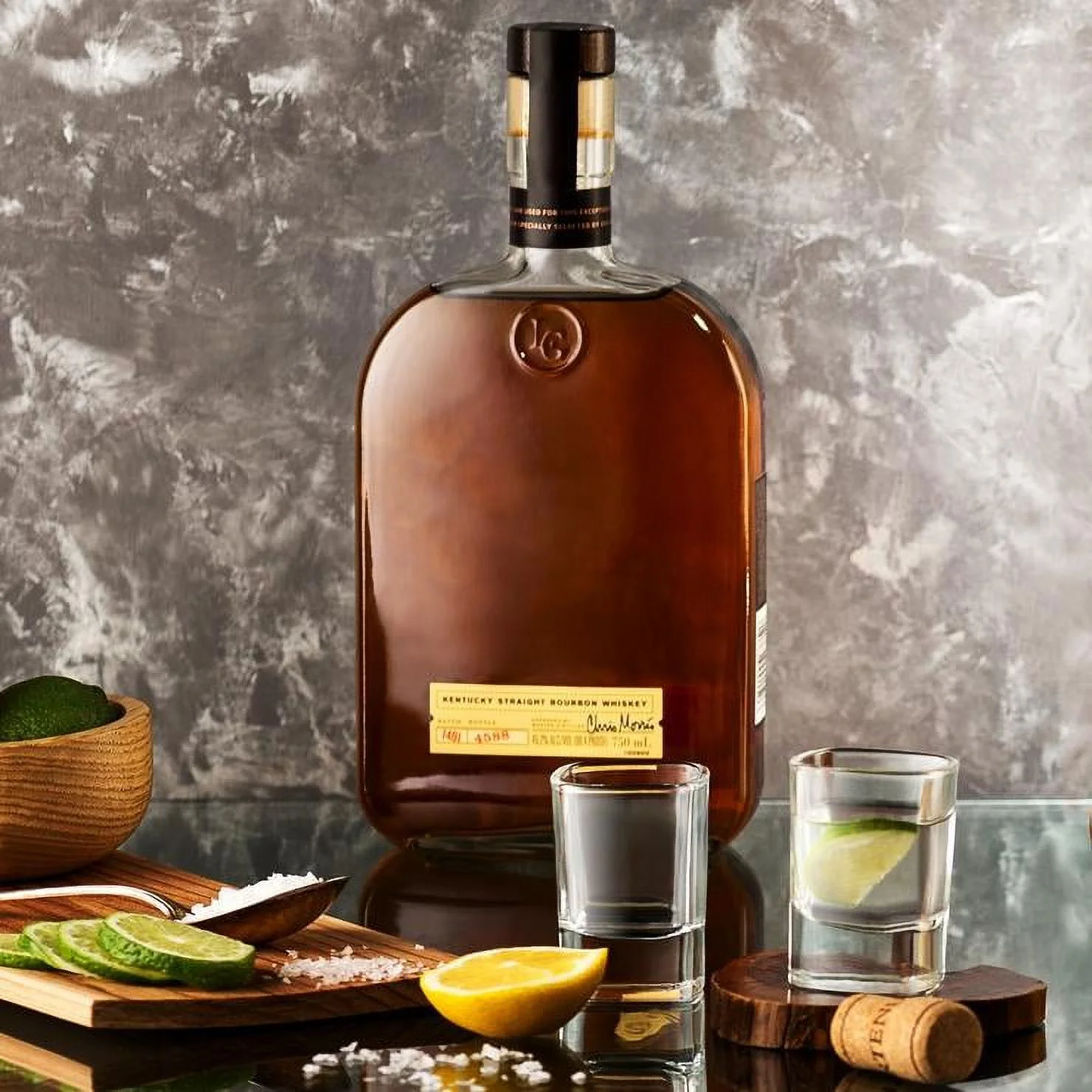 JoyJolt City Shot Glasses Glass Heavy Base Shot Glass | 2 oz (Set of 12)