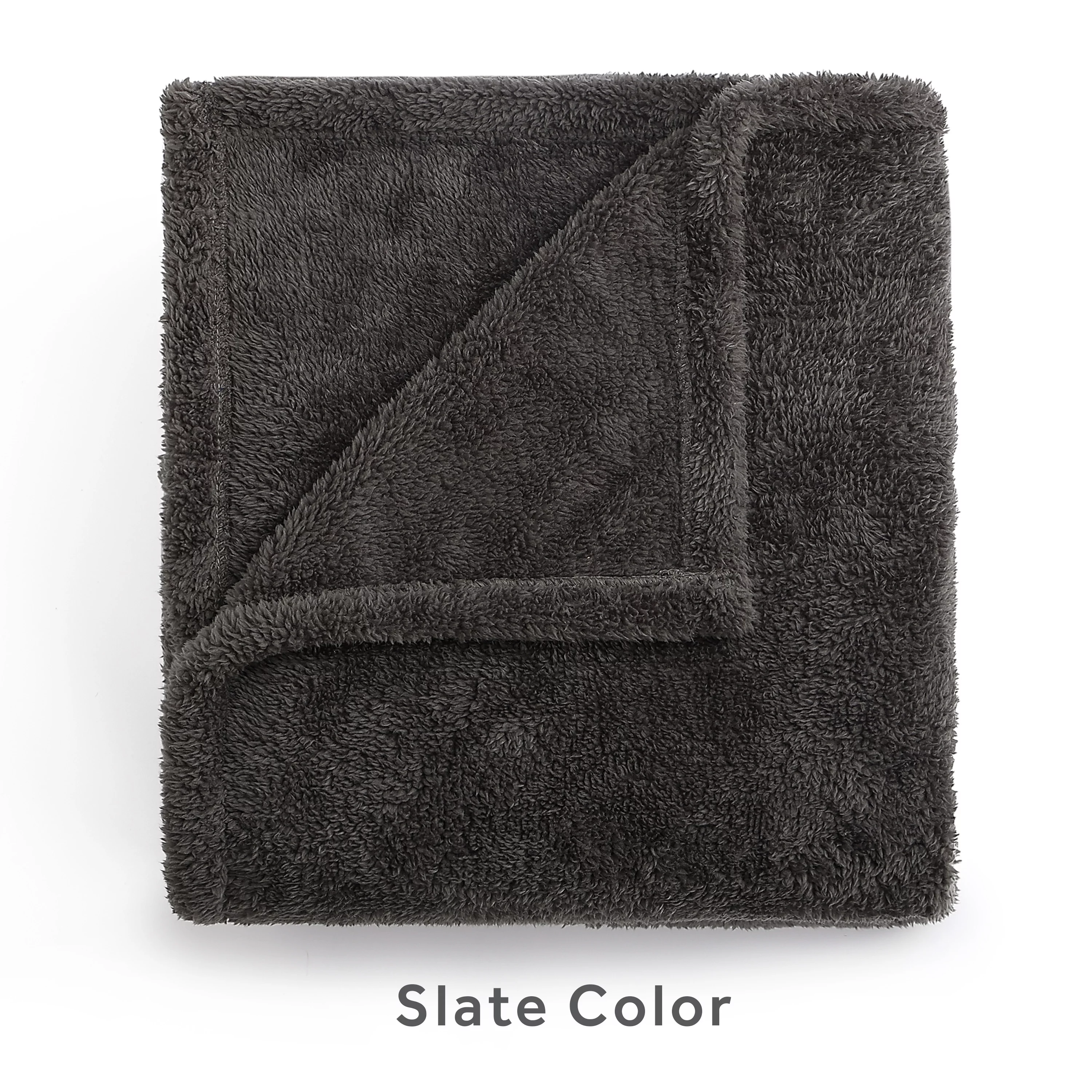 Sunbeam Loftec Wi-Fi Connected Electric Heated Blanket, Slate Gray, Queen