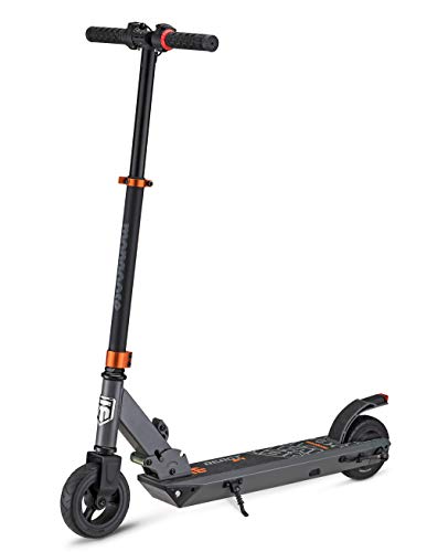 Mongoose React Electric Kids Scooter, Boys & Girls Ages 8+, Max Speed 6-15 MPH, Aluminum Handlebars and Frame, Rear Foot Brake, Battery and Charger Included