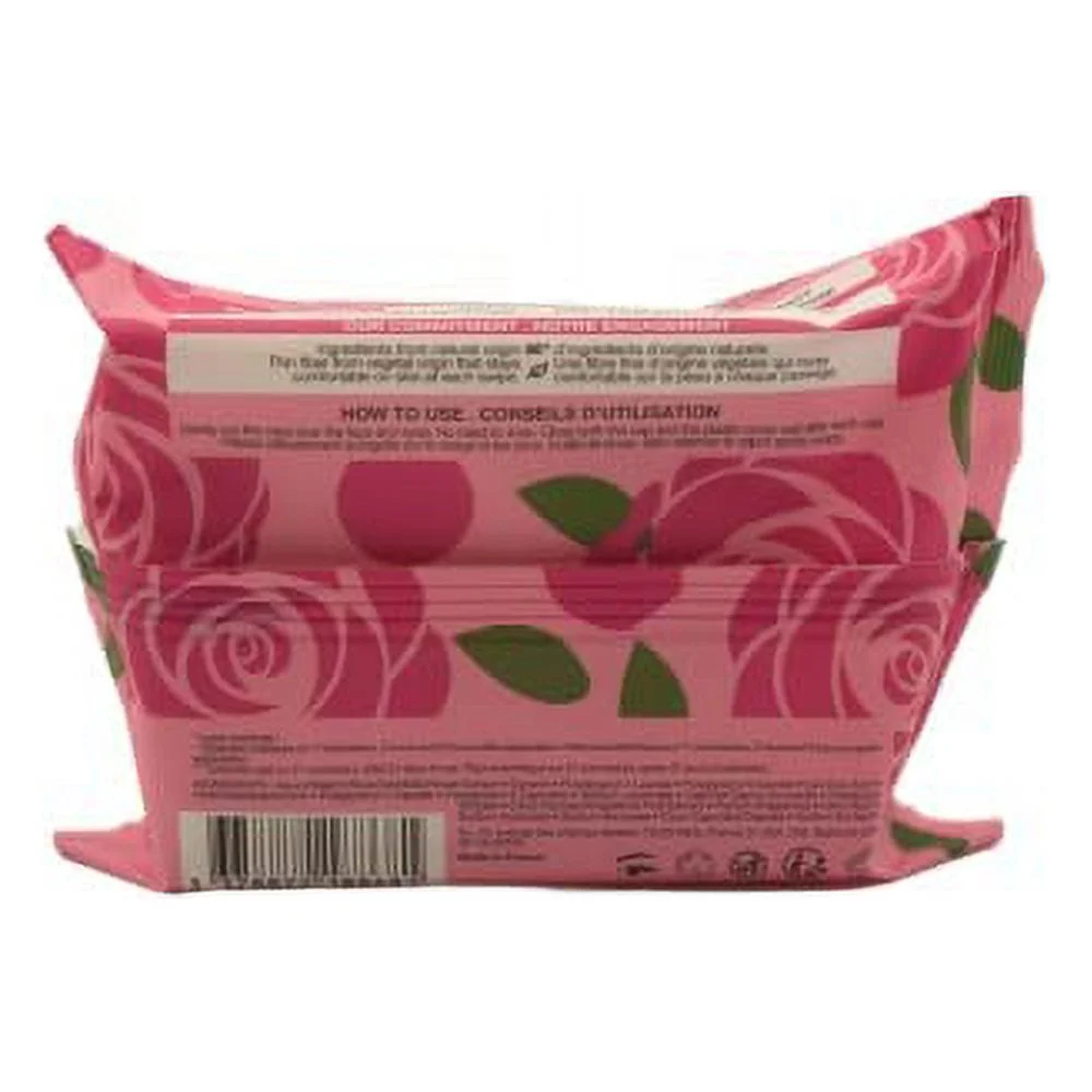Sephora Collection Cleansing + Exfoliating Wipes Rose