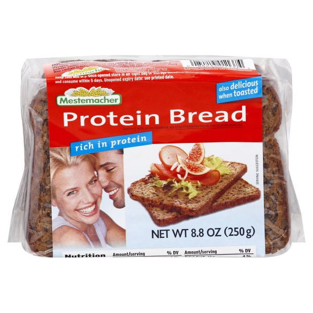Carl Brandt Mestemacher  Bread, 8.8 oz