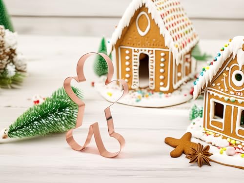 The Fussy Pup Gingerbread Man Cookie Cutter 5.5 Inch Handcrafted in USA by The Fussy Pup
