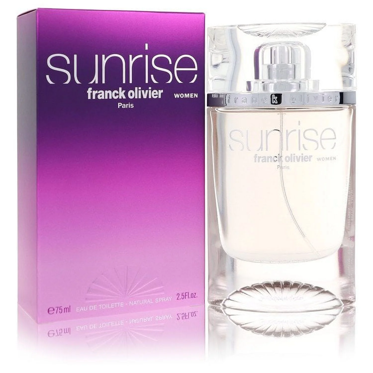 Sunrise Franck Olivier Eau de Toilette Spray for Women - Fruity, Floral - Freedom and Romance