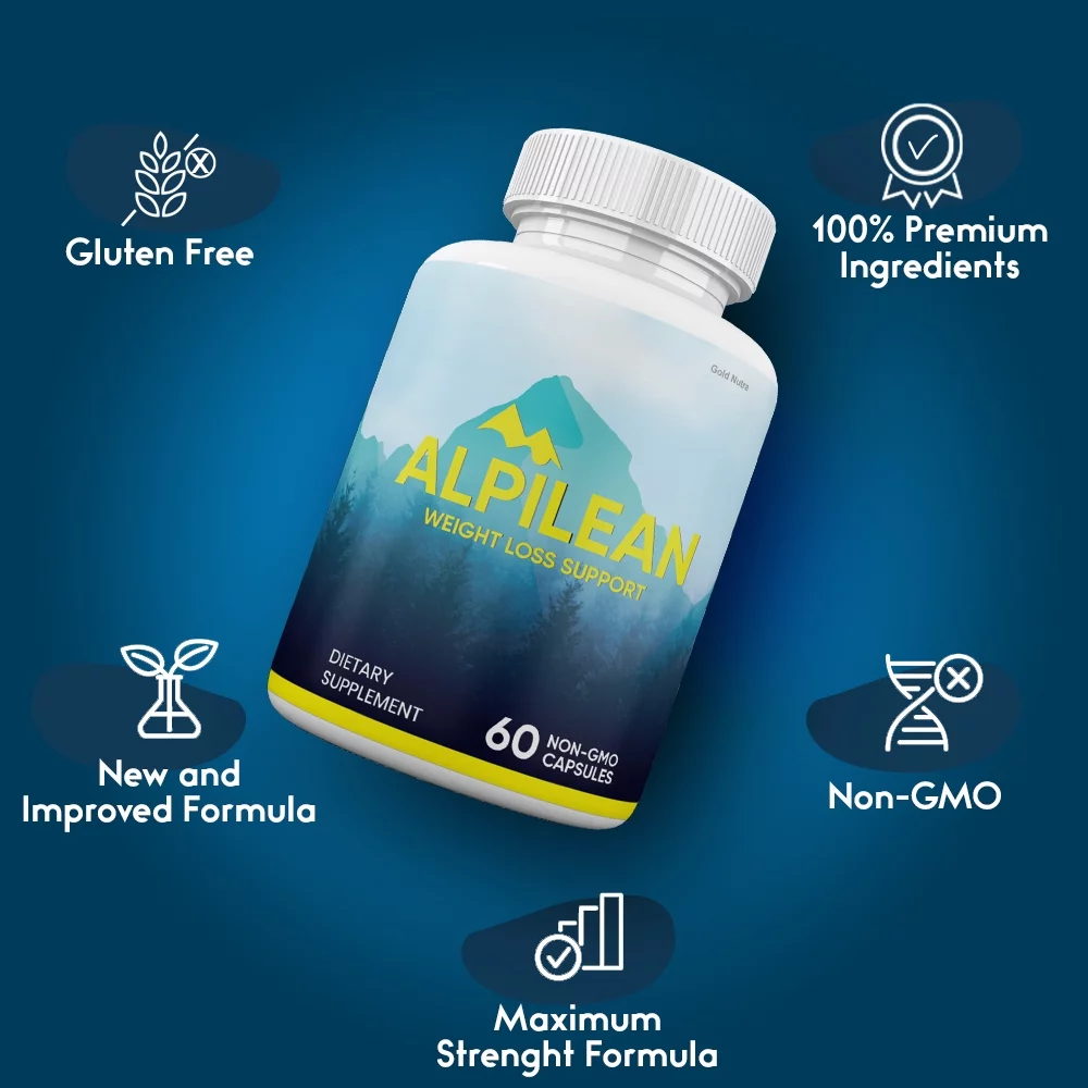 Alpilean Pills, Alpilean Ice Hack Capsules Advanced Formula Supplement, Original Maximum Strength Formula (5 Pack)