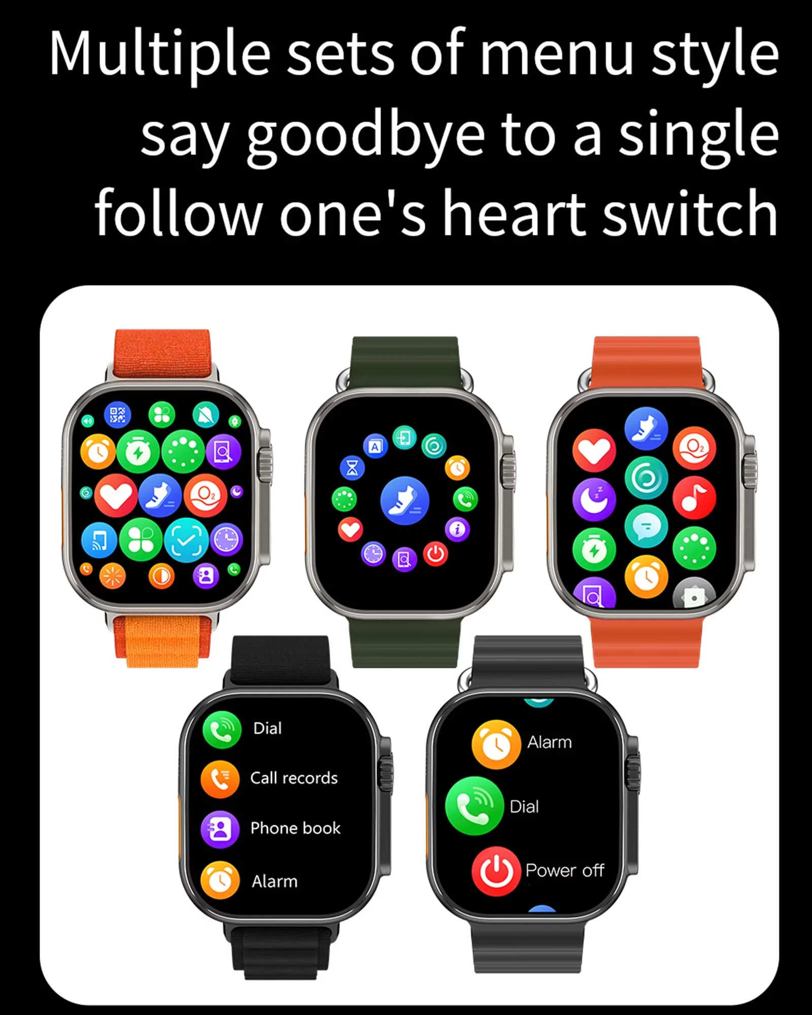 2023 Ultra Smart Watch Men Women 2.1