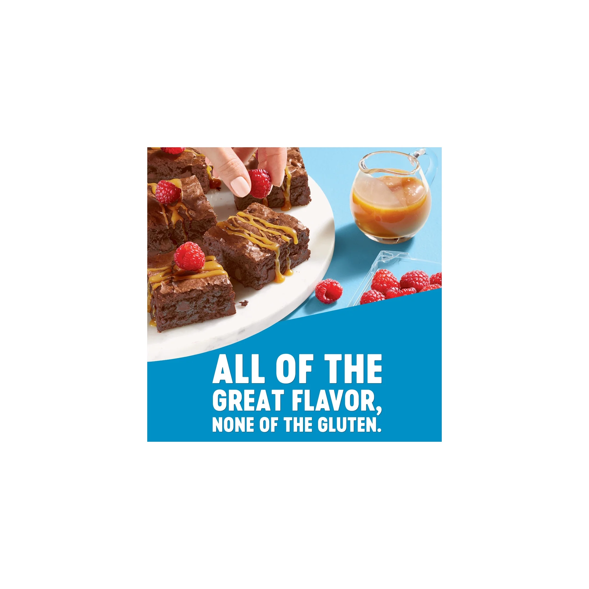 Krusteaz Gluten Free Double Chocolate Brownie Mix  Includes Chocolate Chips  20 Oz Box (Pack of 3)