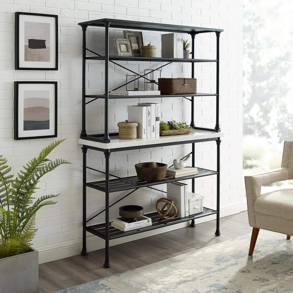 Crosley Furniture Madeleine Storage Baker's Rack