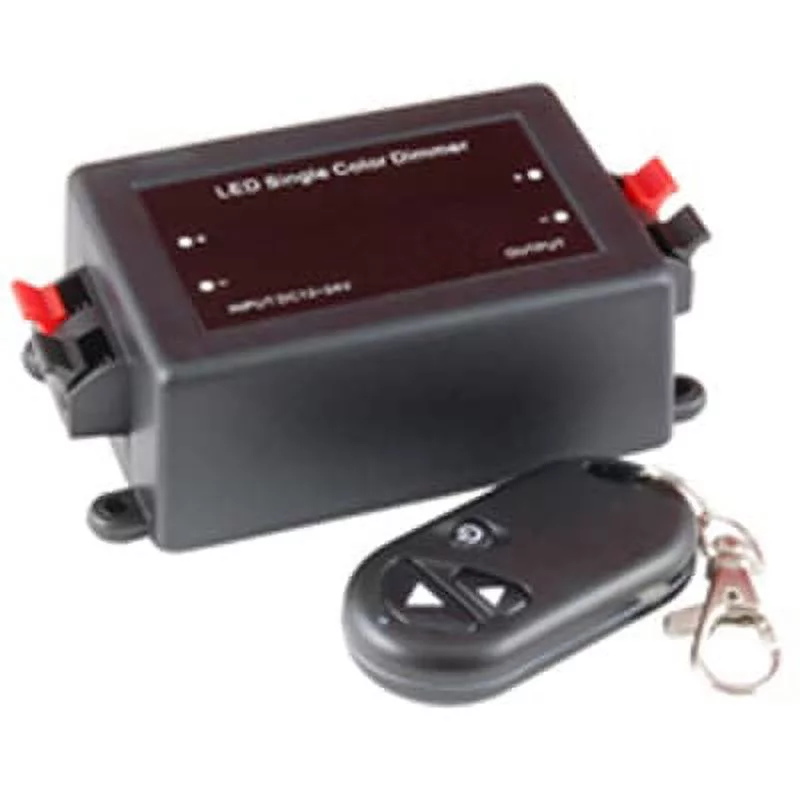 Pack of 1, Nte Electronics Inc. 69-Dim1, Led Dimmer Rf Remote Controlled 12Vdc For Single Color Strips