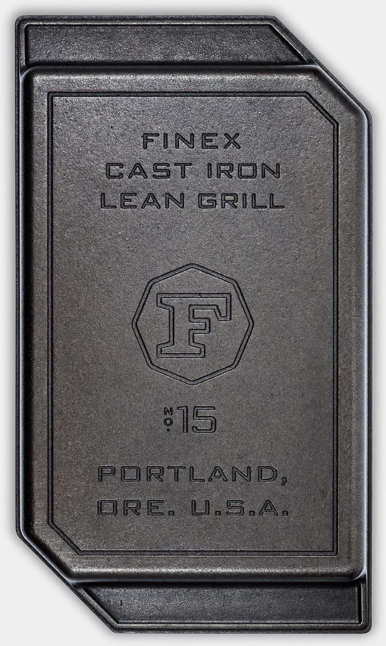 FINEX Cast Iron Lean Grill Pan - 15