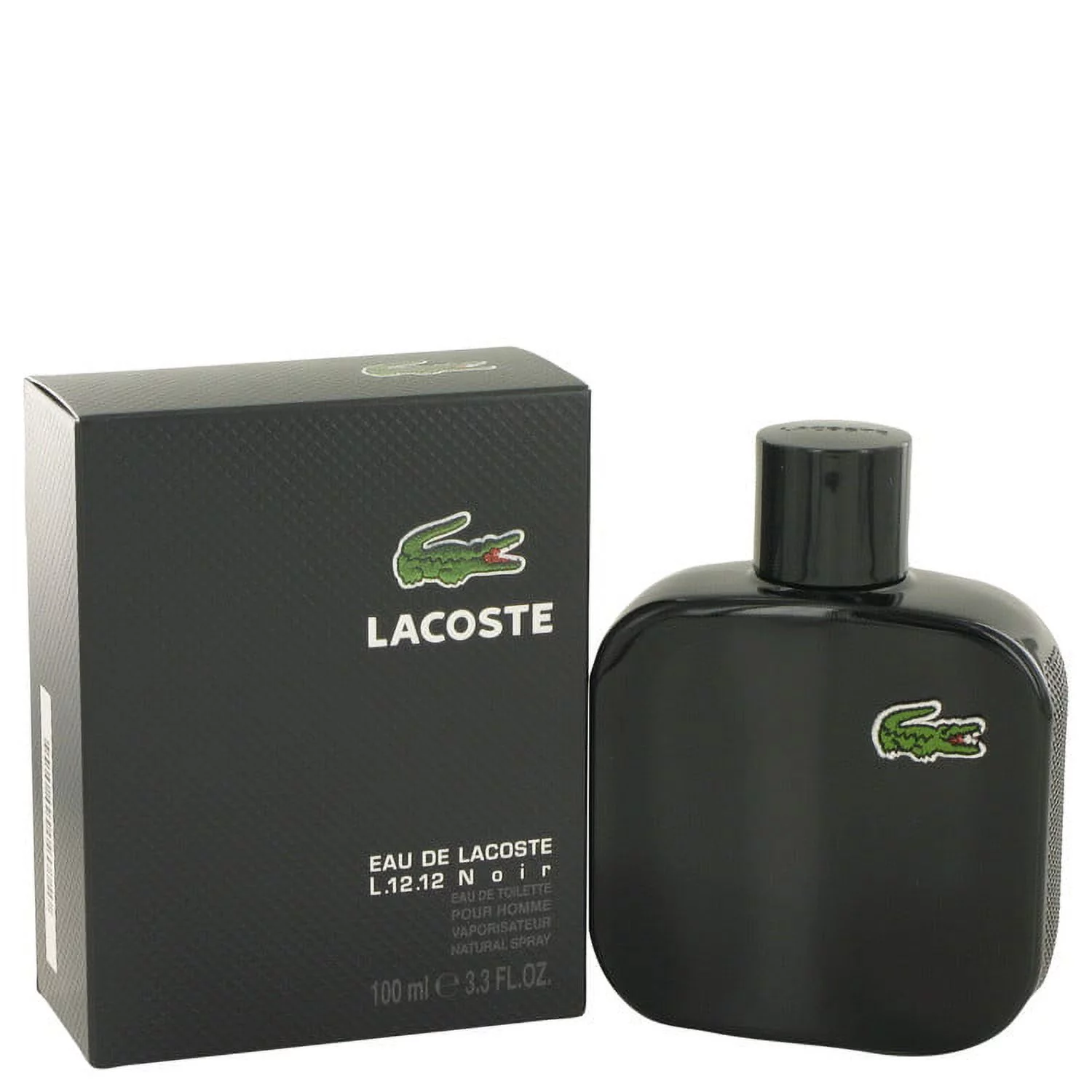 Lacoste Eau De Lacoste L.12.12 Noir Eau De Toilette Spray By Lacoste3.4 Oz (Pack 2)