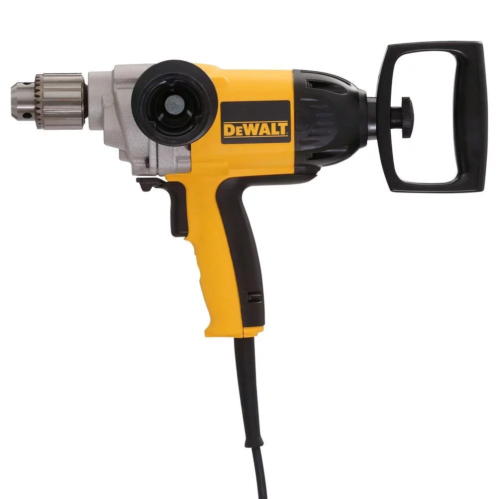 Dewalt DW130V 9 Amp 0 - 550 RPM 1/2 in. Corded Drill with Spade Handle
