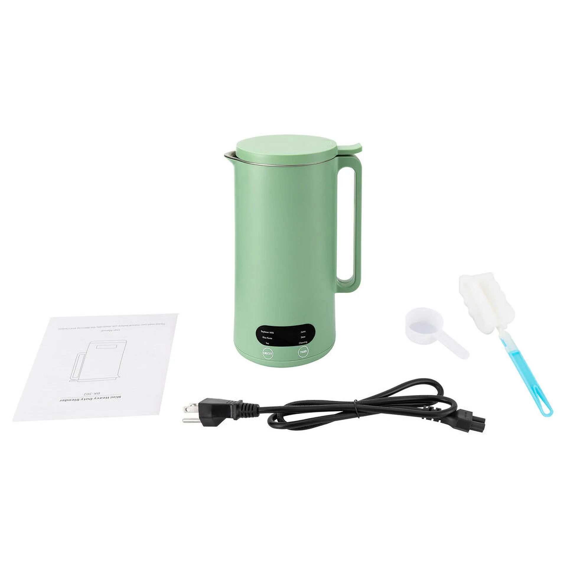 TFCFL Soymilk Maker 350mL Juicer Soy Milk Machine Stainless Steel Multi Cooker Mixer