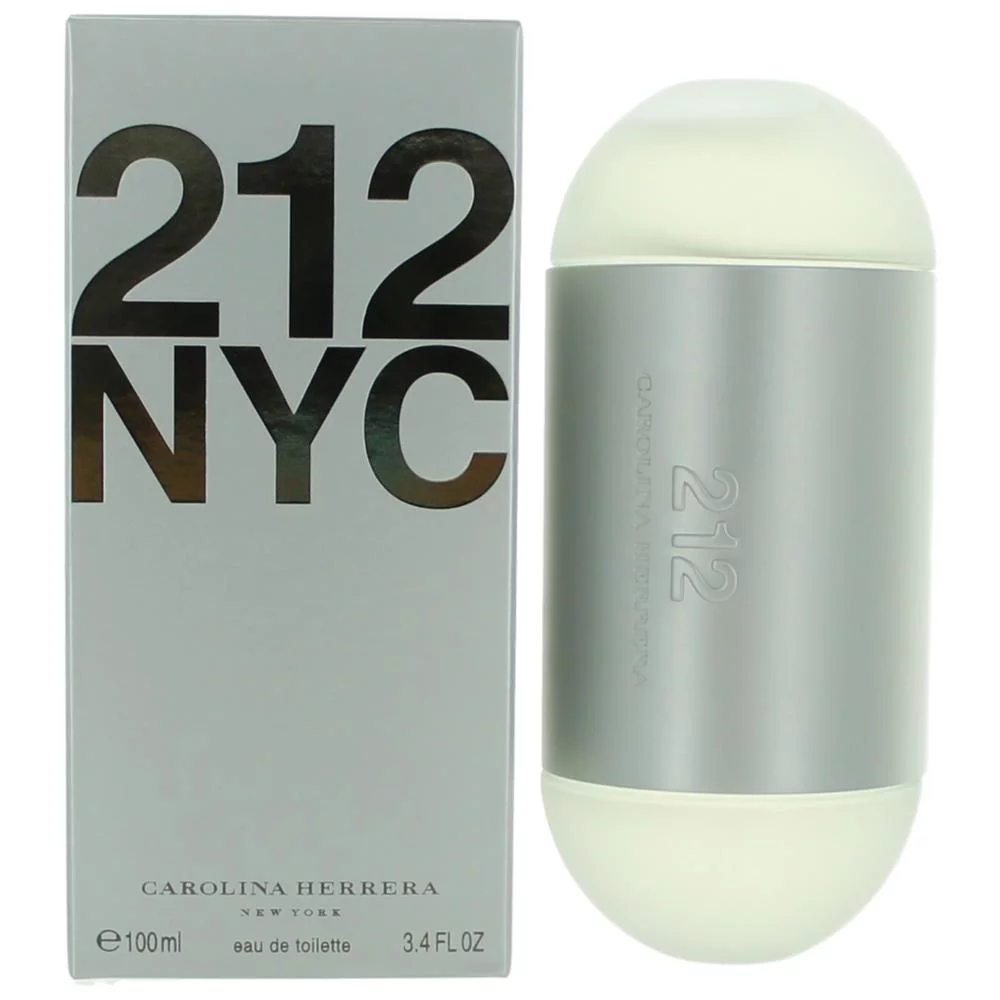 212 by Carolina Herrera, 3.4 oz Eau De Toilette Spray for Women