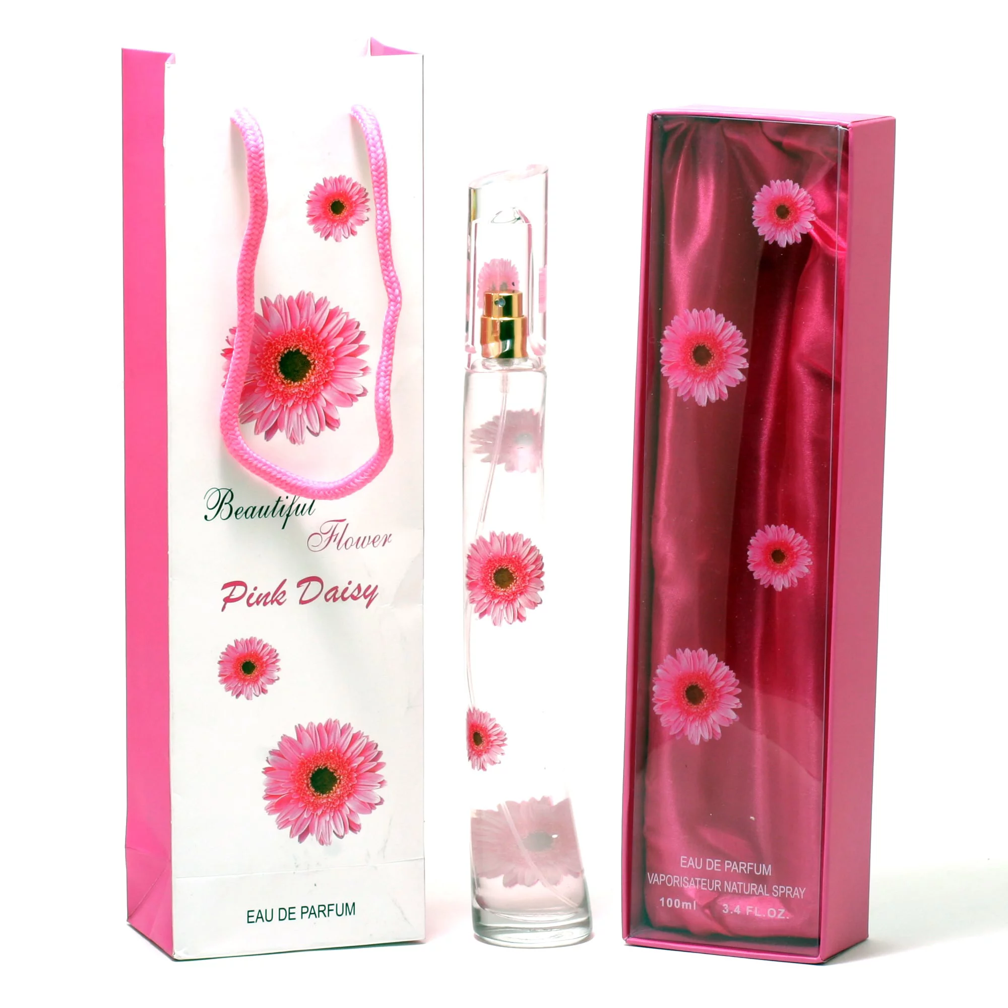 Pink Daisy by Beautiful Flower for Women EDP Spray 3.4 oz NEW
