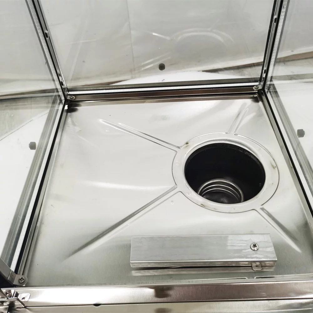 INTSUPERMAI Electric Steamed Buns Insulation Machine Fast Food Display Warmer Showcase