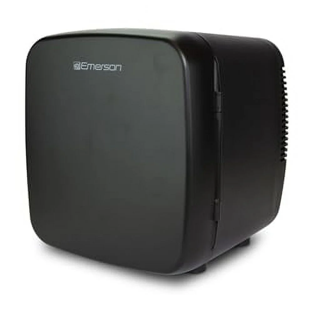 Emerson Portable Mini Fridge Cooler XL with 9 Liter Capacity and Locking Latch